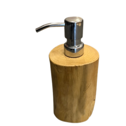 Dispensador Jabon Madera