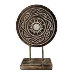 Mandala Tallada en Madera L
