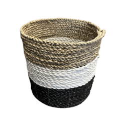 Cesto Rattan 3 Colores M