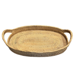 Bandeja Ovalada Rattan G