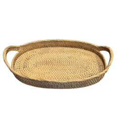 Bandeja Ovalada Rattan G