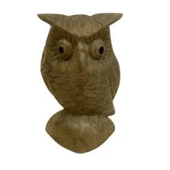 Buho Tallado de Madera