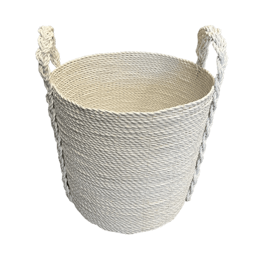 Cesto Rattan G 1 Buda Rezando - Vista 4 - Camino a Casa Uruguay