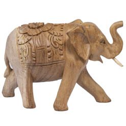 Elefante Madera Tallado