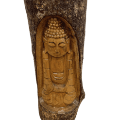 Alternative view of Buda Tallado en Tronco