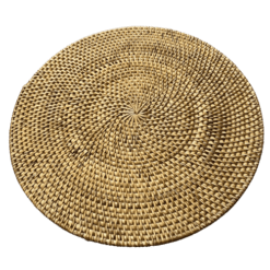 Posa plato rattan - Vista 19 - Camino a Casa Uruguay