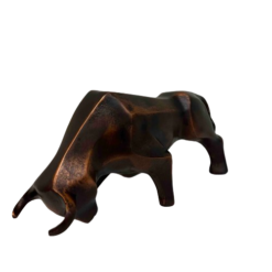 Toro en Resina
