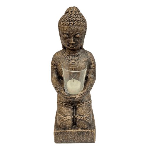 Buda con portavela 1 Buda con portavela - Camino a Casa Uruguay