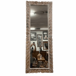 Espejo Tallado Hojas 160x60