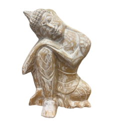 Buda de la Tranquilidad en Madera