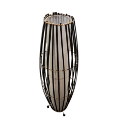 Lampara Pie Rattan