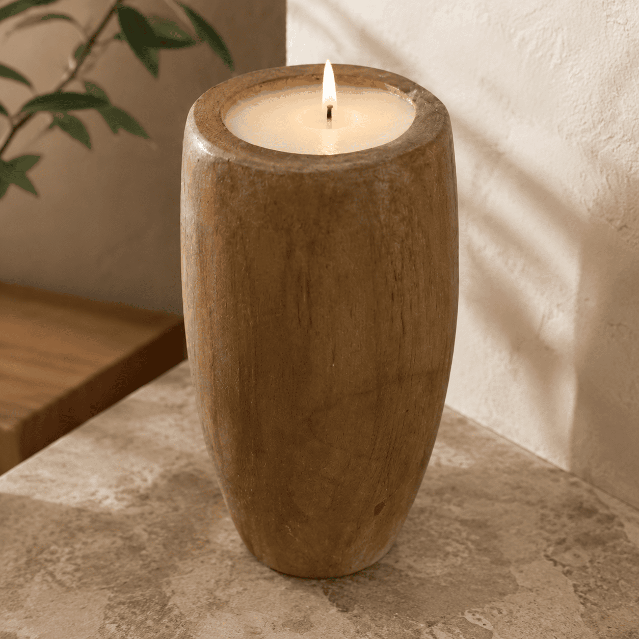 Vela en Madera L 1 Vela en Madera L