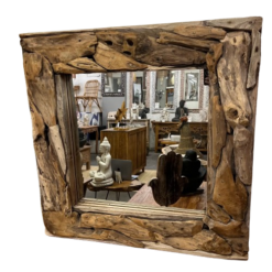 Espejo Rústico Cuadrado