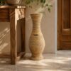 jarron rattan 50 cms alto