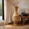 Jarron Rattan 70 cms alto 3 jarron rattan 70 cms alto
