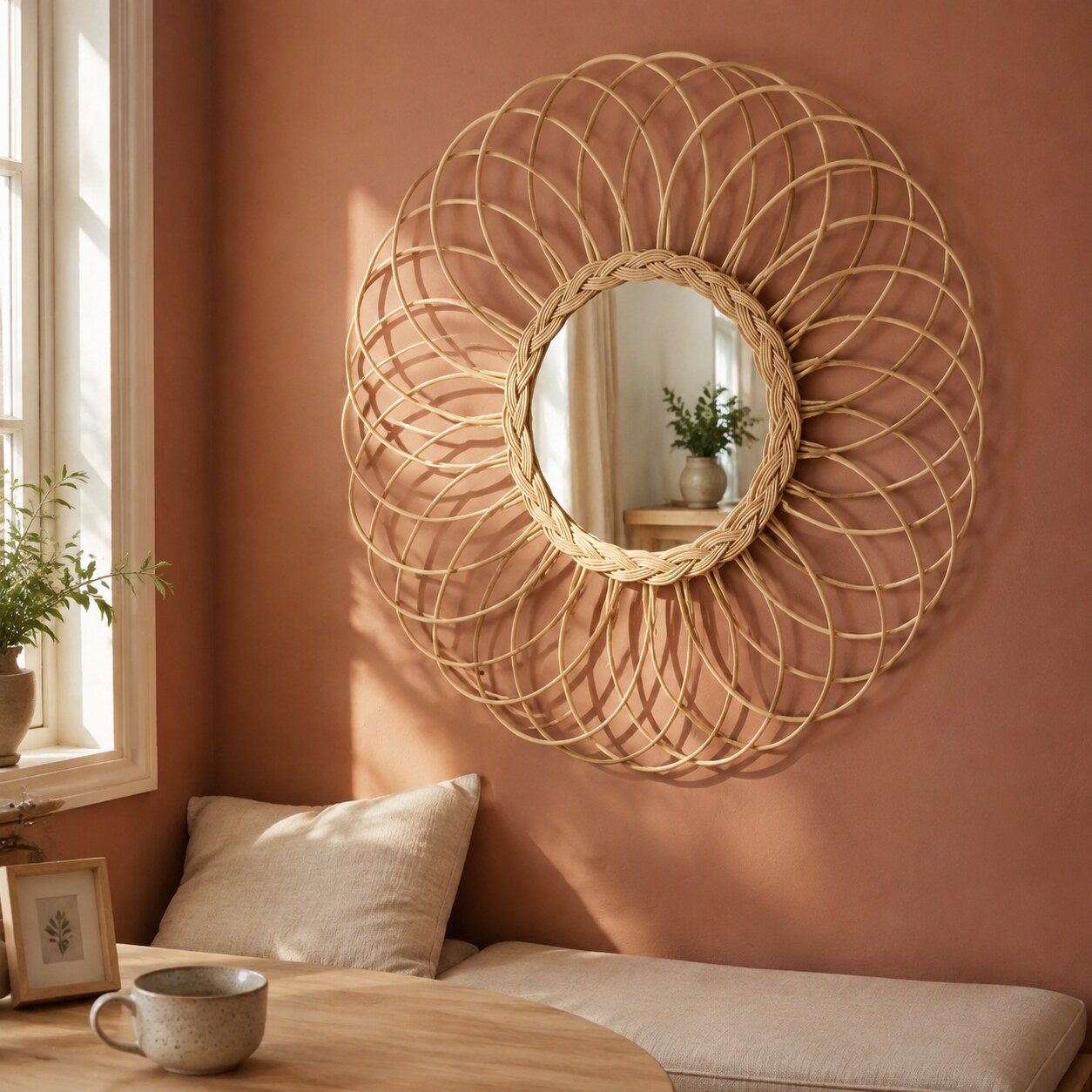 Espejo Rattan Helen 1 Espejo Rattan Helen