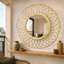 Espejo Rattan Cindy