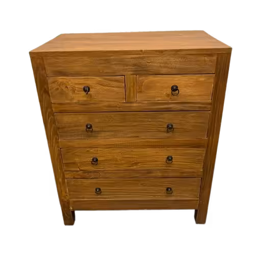 Cómoda 5 cajones 1 Cómoda 5 cajones